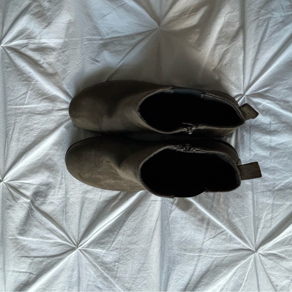 Suede Ankle Boots